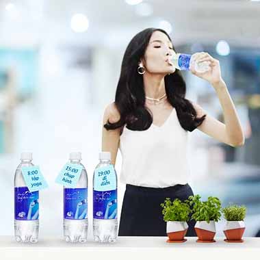 Nước uống Aquafina hương vị nước tinh khiết, ngọt tự nhiên, dễ uống