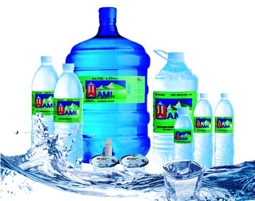 Nước uống tinh khiết Wami đa dạng loại, sản phẩm an toàn, tốt cho sức khỏe của người dùng