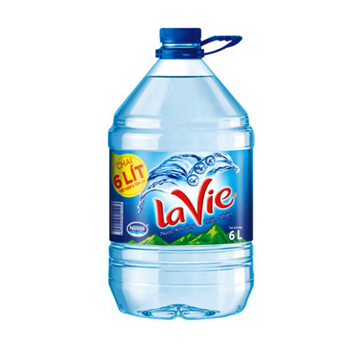 Nước khoáng LaVie chai 6 lít