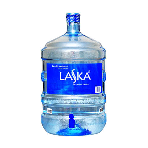 Nước tinh khiết Laska đóng bình 19L