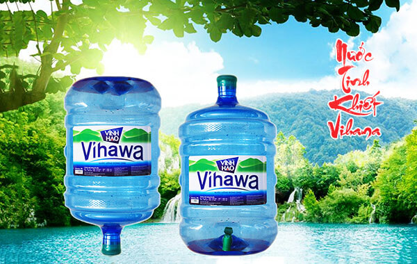 Vihawa 20 lít là sản phẩm nước tinh khiết bán chạy hàng đầu tại TPHCM